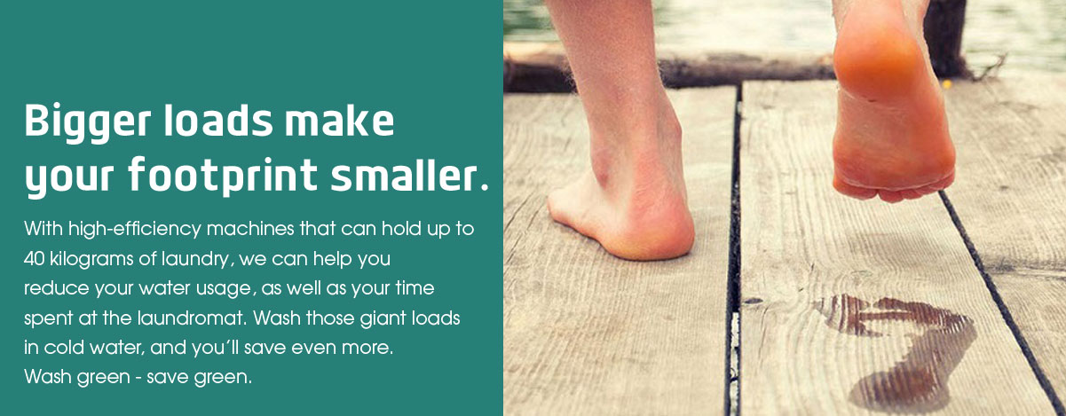 Bigger loads make your footprint smaller